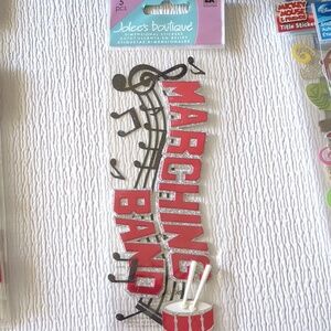 ☀️Jolee's Boutique Marching Band Dimensional Stickers 2011